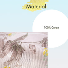 將圖片載入圖庫檢視器 Lightweight Cotton Yukata for Women, muted pastel pink base, Bellflowers pattern– Inspired by Kaneko Misuzu’s Poetry, Summer Japanese Kimono Robe
