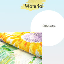 將圖片載入圖庫檢視器 Lightweight Cotton Yukata for Women, Yellow Sunflower pattern– Inspired by Kaneko Misuzu’s Poetry, Summer Japanese Kimono Robe

