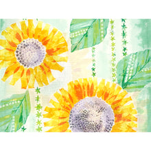 將圖片載入圖庫檢視器 Lightweight Cotton Yukata for Women, Yellow Sunflower pattern– Inspired by Kaneko Misuzu’s Poetry, Summer Japanese Kimono Robe
