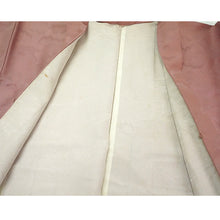 画像をギャラリービューアに読み込む, Vintage Haori Kimono Jacket Silk, Reddish-purple base,  Cloud Motif (Kumodori)
