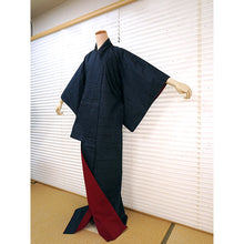 Load image into Gallery viewer, Vintage Japanese Kimono Women&#39;s Robe Silk, Bright Yellow,Bokashi-Dye Kimono (Soft Gradient Effect)
