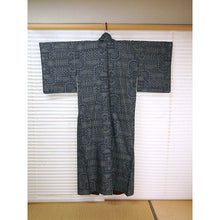 Load image into Gallery viewer, Vintage Japanese Kimono Women&#39;s Robe Silk, Bright Yellow,Bokashi-Dye Kimono (Soft Gradient Effect)
