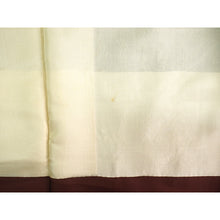 Load image into Gallery viewer, Vintage Japanese Kimono Women&#39;s Robe Silk, Bright Yellow,Bokashi-Dye Kimono (Soft Gradient Effect)
