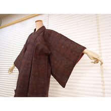 Load image into Gallery viewer, Vintage Japanese Kimono Women&#39;s Robe Silk, Bright Yellow,Bokashi-Dye Kimono (Soft Gradient Effect)
