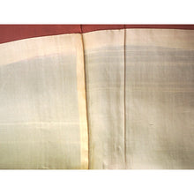 Load image into Gallery viewer, Vintage Japanese Kimono Women&#39;s Robe Silk, Bright Yellow,Bokashi-Dye Kimono (Soft Gradient Effect)
