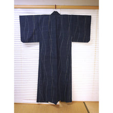 將圖片載入圖庫檢視器 Vintage Japanese Kimono Women&#39;s Robe Silk, Bright Yellow, bokish - dye Kimono （Soft Gradient Effect）

