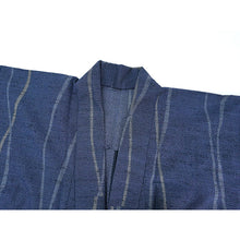 將圖片載入圖庫檢視器 Vintage Japanese Kimono Women&#39;s Robe Silk, Bright Yellow, bokish - dye Kimono （Soft Gradient Effect）
