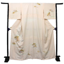 Load image into Gallery viewer, Ladies&#39; Silk Homongi Kimono: Japanese Traditional Clothes - Lined Pale Pink 155 - 165 cm
