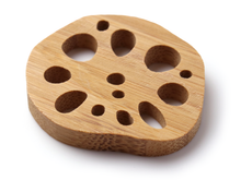 Load image into Gallery viewer, Japanese Bamboo Craft: Chopstick Rests Vegetable Set of 5/Lotus Root
