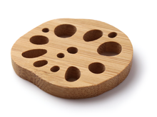 Load image into Gallery viewer, Japanese Bamboo Craft: Chopstick Rest, Vegetable, Lotus root

