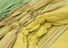 画像をギャラリービューアに読み込む, Ladies Cotton Linen Japanese Kimono/Yukata Obi Belt;Heko Obi : Yellow Stripe
