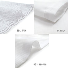 画像をギャラリービューアに読み込む, Ladies&#39; Cotton Polyester 2 piece Hanjuban Susoyoke Set: for Japanese Traditional Kimono -Ro Inner Lace
