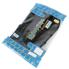 画像をギャラリービューアに読み込む, Men&#39;s Cotton Tabi Socks with 4 Kohaze Clasps for Japanese Traditional Kimono :Black Satin Weave
