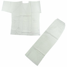 画像をギャラリービューアに読み込む, Men&#39;s Gauze Innerwear Tops Hadagi &amp; Suteteco Set White for Japanese Traditional Clothes
