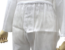 画像をギャラリービューアに読み込む, Men&#39;s Gauze Innerwear Tops Hadagi &amp; Suteteco Set White for Japanese Traditional Clothes
