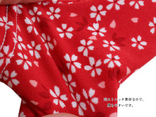 將圖片載入圖庫檢視器 Kid&#39;s Tabi Socks for Japanese Traditional Kimono :Stretch - Red Cherry Blossoms
