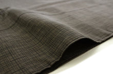 Load image into Gallery viewer, Men&#39;s Cotton Hanjuban for Japanese Traditional Kimono  - Charcoal Brown  DANKAN
