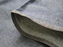 画像をギャラリービューアに読み込む, Men&#39;s Organic Cotton Denim Kimono Unlined Gray
