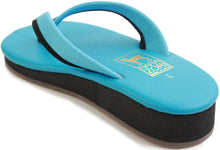 Load image into Gallery viewer, Child sandals NARAZORI for Japanese Traditional Kimono :Blue 20cm
