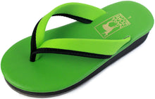 Load image into Gallery viewer, Child sandals NARAZORI for Japanese Traditional Kimono :Yellow Green 20cm
