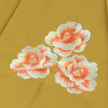 画像をギャラリービューアに読み込む, Women&#39;s Hakama Skirt  for Japanese Traditional Kimono - Camellia Point Embroidery Front &amp; Back
