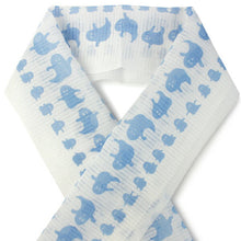 將圖片載入圖庫檢視器 Hemp Haneri for Japanese Traditional Kimono - Ro White Ghost Blue Odiyaorimo
