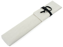 画像をギャラリービューアに読み込む, Men&#39;s Silk x Japanese Paper Sensu :Japanese Traditional Folding Fan &amp; Fan Bag 2-Piece Set  - gray beige choju-giga
