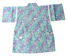 画像をギャラリービューアに読み込む, Boy&#39;s Cotton Jinbei - Mint Blue 90 cm
