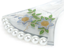 將圖片載入圖庫檢視器 Kanzashi: Japanese Traditional Hair Accessory - Clear Clematis Pearl Beads

