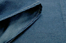 画像をギャラリービューアに読み込む, Women&#39;s Unlined Denim Kimono Blue with Stitches: Japanese Traditional Clothes
