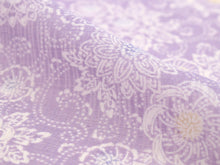 画像をギャラリービューアに読み込む, Women&#39;s Kimono Haori Jacket Long  for Japanese Traditional Clothes- Purple Arabesque
