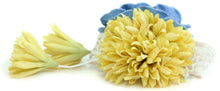 画像をギャラリービューアに読み込む, Corsage Hair Accessory Clip  for Japanese Traditional Clothes -  Denim Rose Yellow Gerbera
