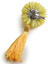 画像をギャラリービューアに読み込む, Corsage Hair Accessory Clip  for Japanese Traditional Clothes -  Yellow Flower
