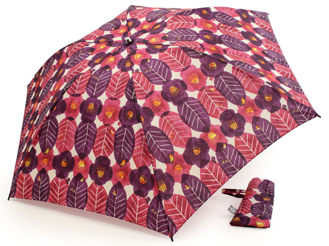 Folding Umbrella Red x Purple 