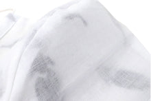 Load image into Gallery viewer, Sankatsu 3D Face Mask - White Base Eggplant Pattern
