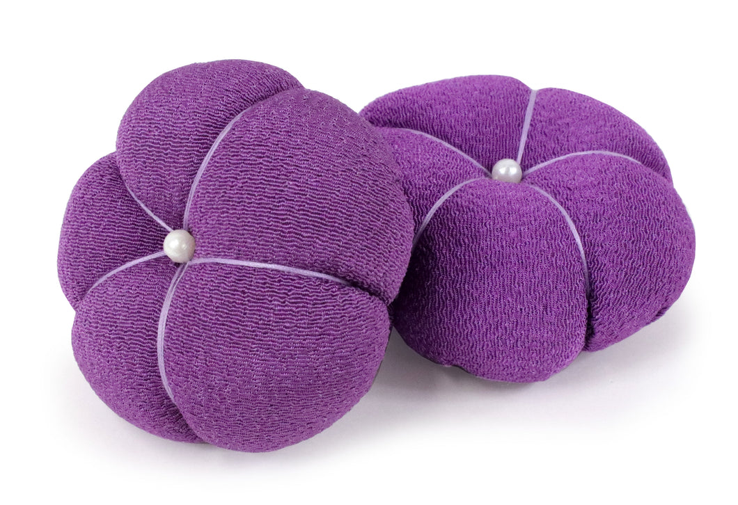 Zori (Japanese Sandals)  Shape Keeper Charcoal Cotton - Purple