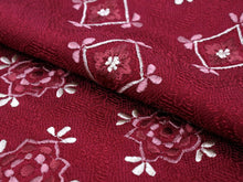 Load image into Gallery viewer, Silk Obiage Tango-chirimen for Japanese Traditional Kimono - Red Brick
