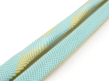 Load image into Gallery viewer, Silk Obijime for Japanese Traditional Kimono -Light Blue Yellow
