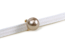 画像をギャラリービューアに読み込む, Obidome Cotton Pearl  for Japanese Traditional Kimono - Gold 14mm
