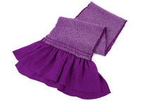 將圖片載入圖庫檢視器 Silk Obiage for Japanese Traditional Kimono -Shiborizome Purple
