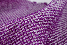 Load image into Gallery viewer,  Silk Obiage for Japanese Traditional Kimono -Shiborizome Purple
