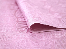Load image into Gallery viewer, Silk Obiage Tango-chirimen for Japanese Traditional Kimono - Matryoshka Pink Purple
