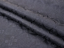 画像をギャラリービューアに読み込む, Silk Obiage Tango-chirimen for Japanese Traditional Kimono - Matryoshka Black
