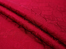 画像をギャラリービューアに読み込む, Silk Obiage Tango-chirimen for Japanese Traditional Kimono - Matryoshka Red
