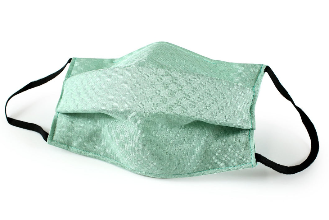 IRODORI Silk Pleats Face Mask - Green