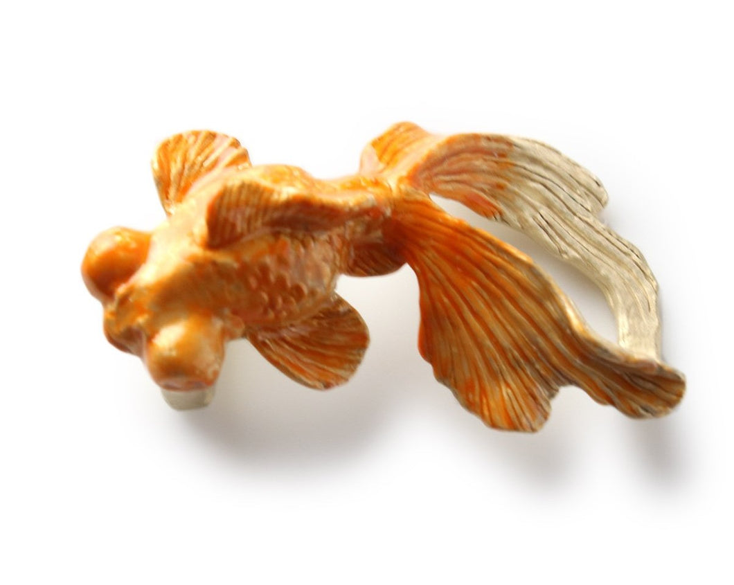 Obidome for Japanese Traditional Kimono - Goldfish