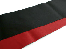 將圖片載入圖庫檢視器 Women&#39;s Hanhaba-obi for Japanese Traditional Kimono - Unlined Reversible Red x Black
