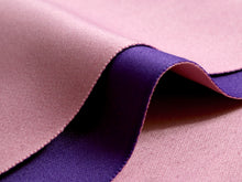 將圖片載入圖庫檢視器 Women&#39;s Hanhaba-obi for Japanese Traditional Kimono - Unlined Reversible AshPink x Violet
