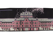 Load image into Gallery viewer, Hanhaba-Obi, Reversible, Women,Black, Red, Tokyo station
