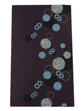 Load image into Gallery viewer, Women&#39;s Washable Hitoe Kimono Coodinate Set of 4 Items -Light Purple Kimono(L size) and Purple Obi Belt-
